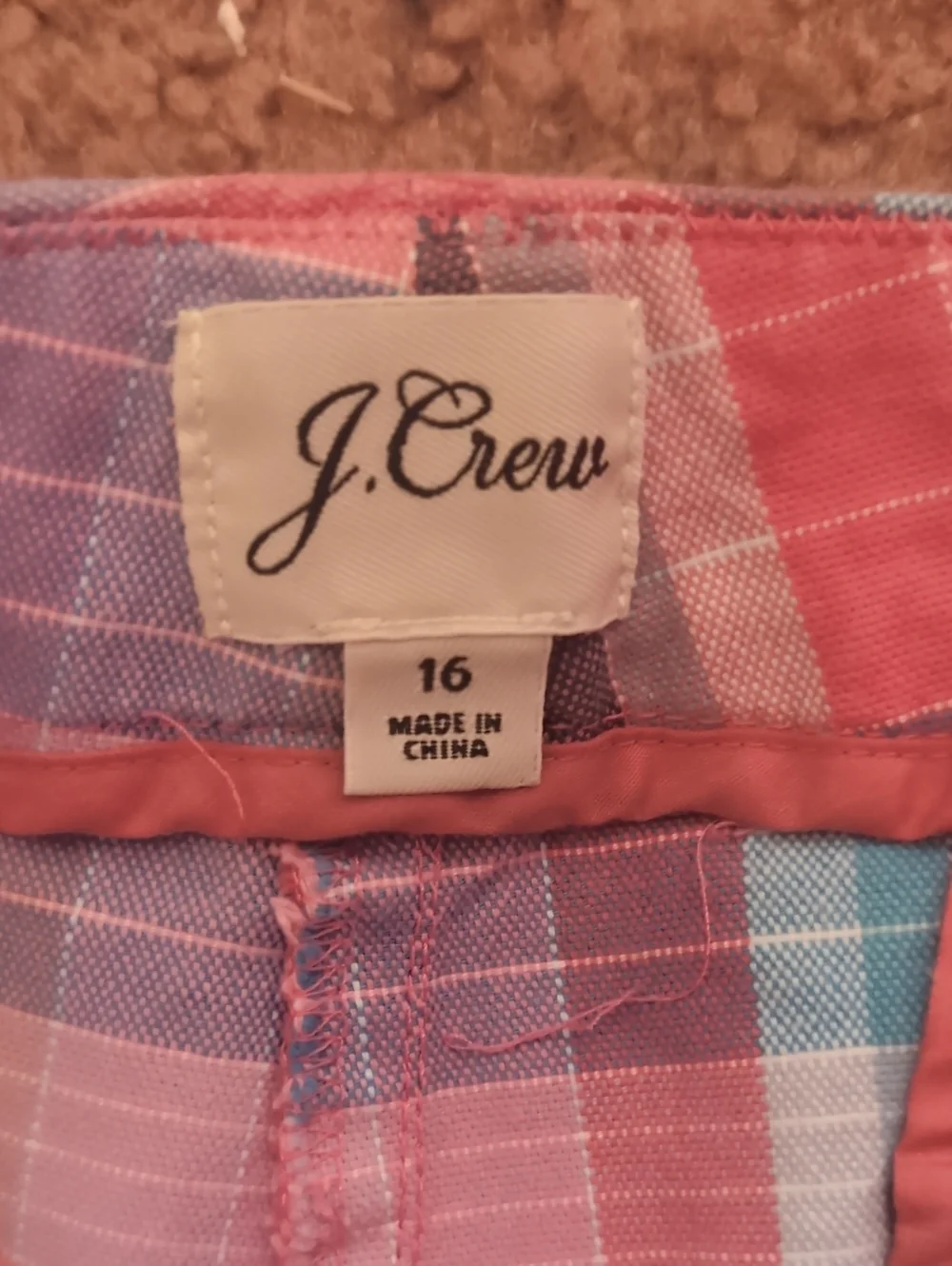 Plaid Shorts
